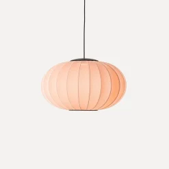 Clearance Made by Hand - Pendel - Knit-Wit 57 Oval Pendant LED - Coral