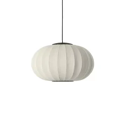 Made by Hand - Pendel - Knit-Wit 57 Oval Pendant LED - Pearl White