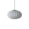 Discount Made by Hand - Pendel - Knit-Wit 57 Oval Pendant LED - Silver