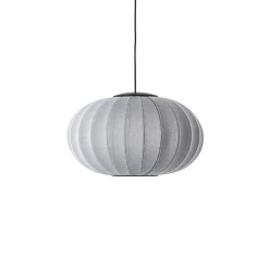 Discount Made by Hand - Pendel - Knit-Wit 57 Oval Pendant LED - Silver
