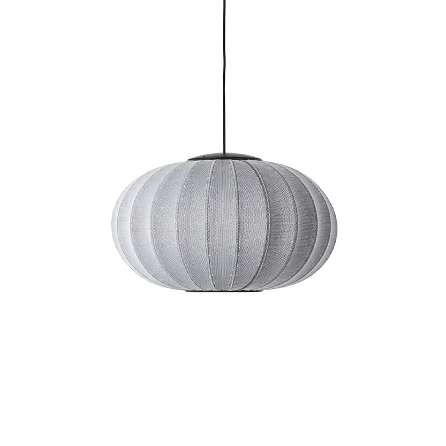 Discount Made by Hand - Pendel - Knit-Wit 57 Oval Pendant LED - Silver