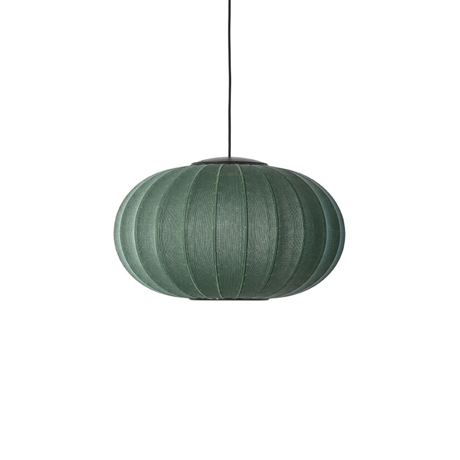 Discount Made by Hand - Pendel - Knit-Wit 57 Oval Pendant LED - Tweed Green