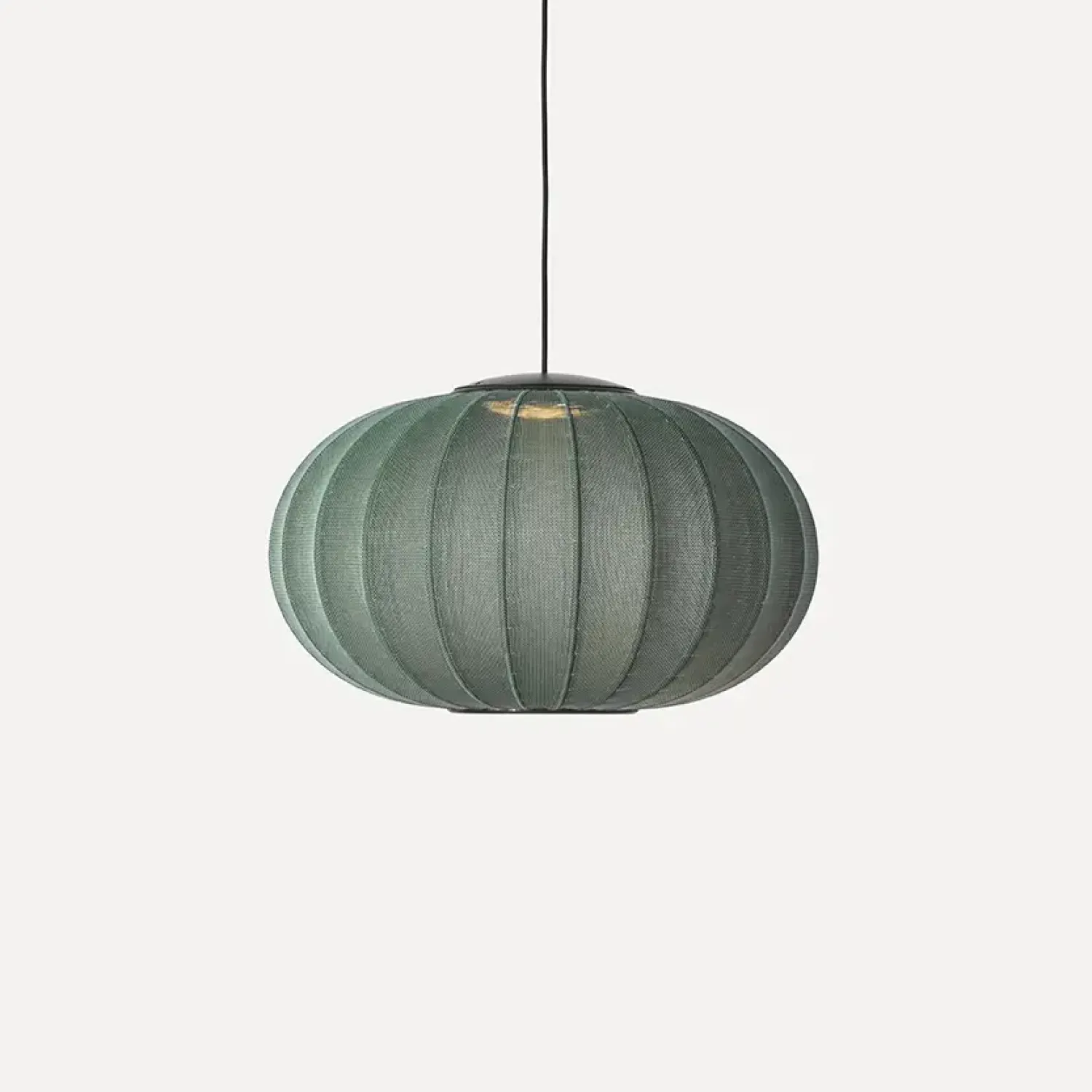 Discount Made by Hand - Pendel - Knit-Wit 57 Oval Pendant LED - Tweed Green
