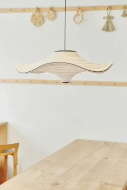 Sale Made by Hand - Pendellampe - Flying Ø96 - Golden Sand