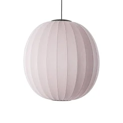 Clearance Made by Hand - Pendellampe - Knit-Wit 75 Round Pendant LED - Light Pink