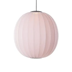 Clearance Made by Hand - Pendellampe - Knit-Wit 75 Round Pendant LED - Light Pink