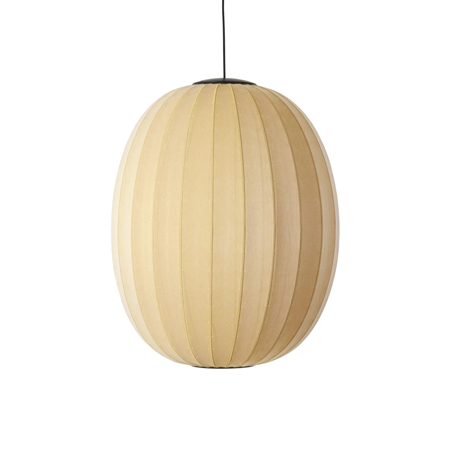 Clearance Made by Hand - Pendellampe - Knit-Wit 65 High Oval Pendant LED - Sunrise