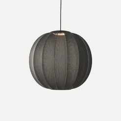 Online Made by Hand - Pendellampe - Knit-Wit 60 Round Pendant LED - Black