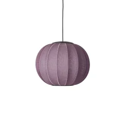 Best Made by Hand - Pendellampe - Knit-Wit 45 Round Pendant LED - Burgundy