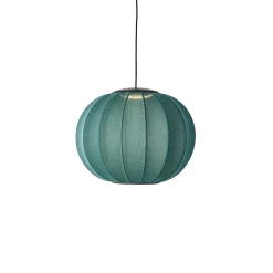 Sale Made by Hand - Pendellampe - Knit-Wit 45 Round Pendant LED - Seagrass