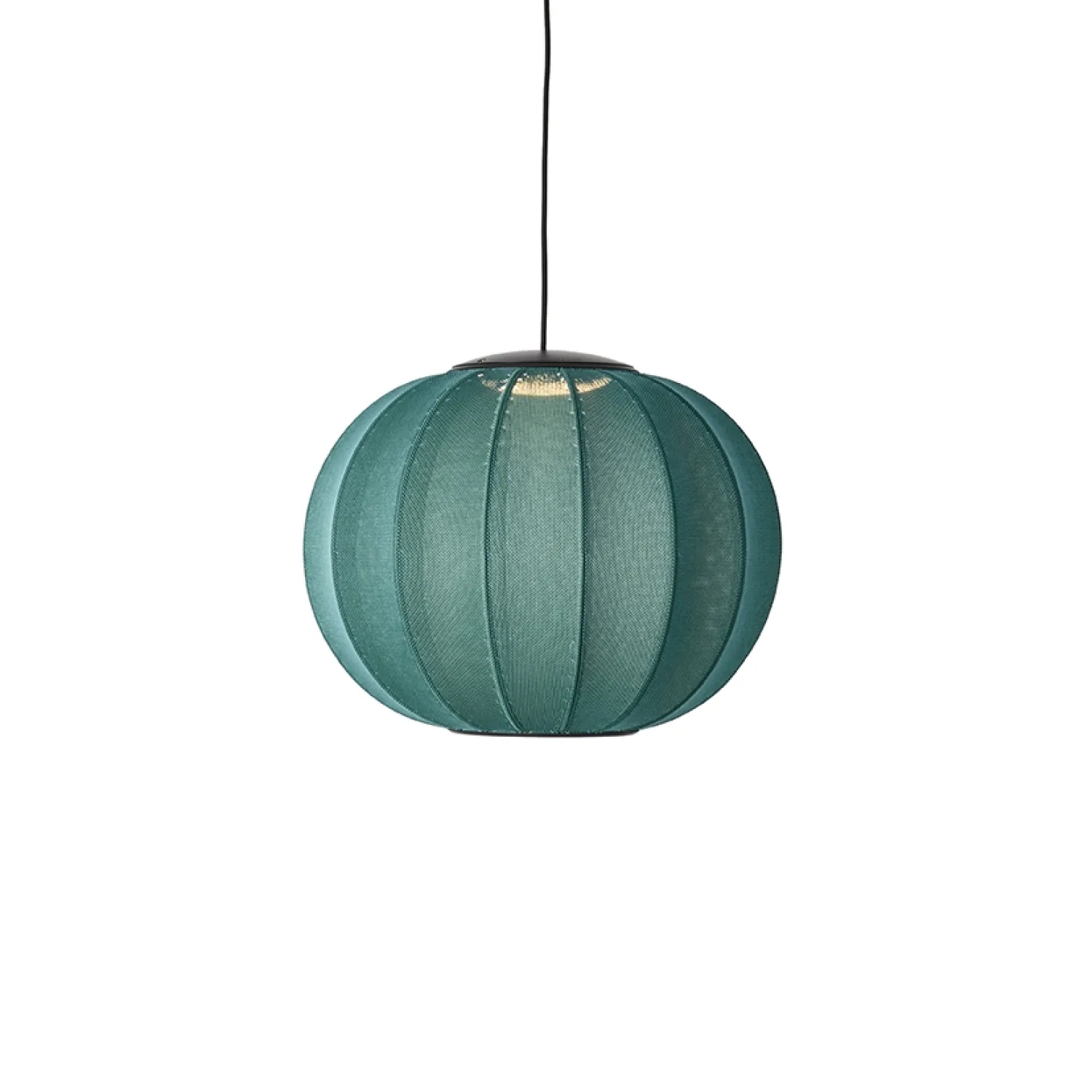 Sale Made by Hand - Pendellampe - Knit-Wit 45 Round Pendant LED - Seagrass
