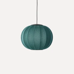 Sale Made by Hand - Pendellampe - Knit-Wit 45 Round Pendant LED - Seagrass