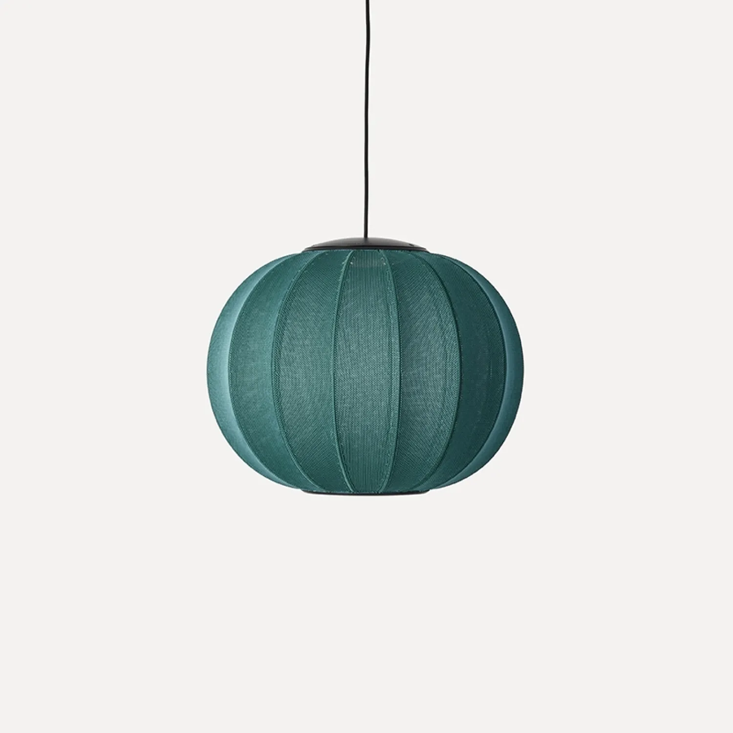 Sale Made by Hand - Pendellampe - Knit-Wit 45 Round Pendant LED - Seagrass
