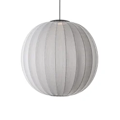 Discount Made by Hand - Pendellampe - Knit-Wit 75 Round Pendant LED - Silver