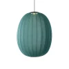 Online Made by Hand - Pendellampe - Knit-Wit 65 High Oval Pendant LED - Seagrass