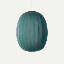 Online Made by Hand - Pendellampe - Knit-Wit 65 High Oval Pendant LED - Seagrass