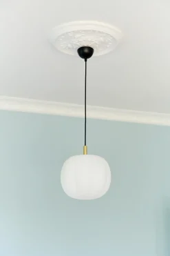 Discount Made by Hand - Pepo Pendant Medium Ø30 Brass Top - Opal
