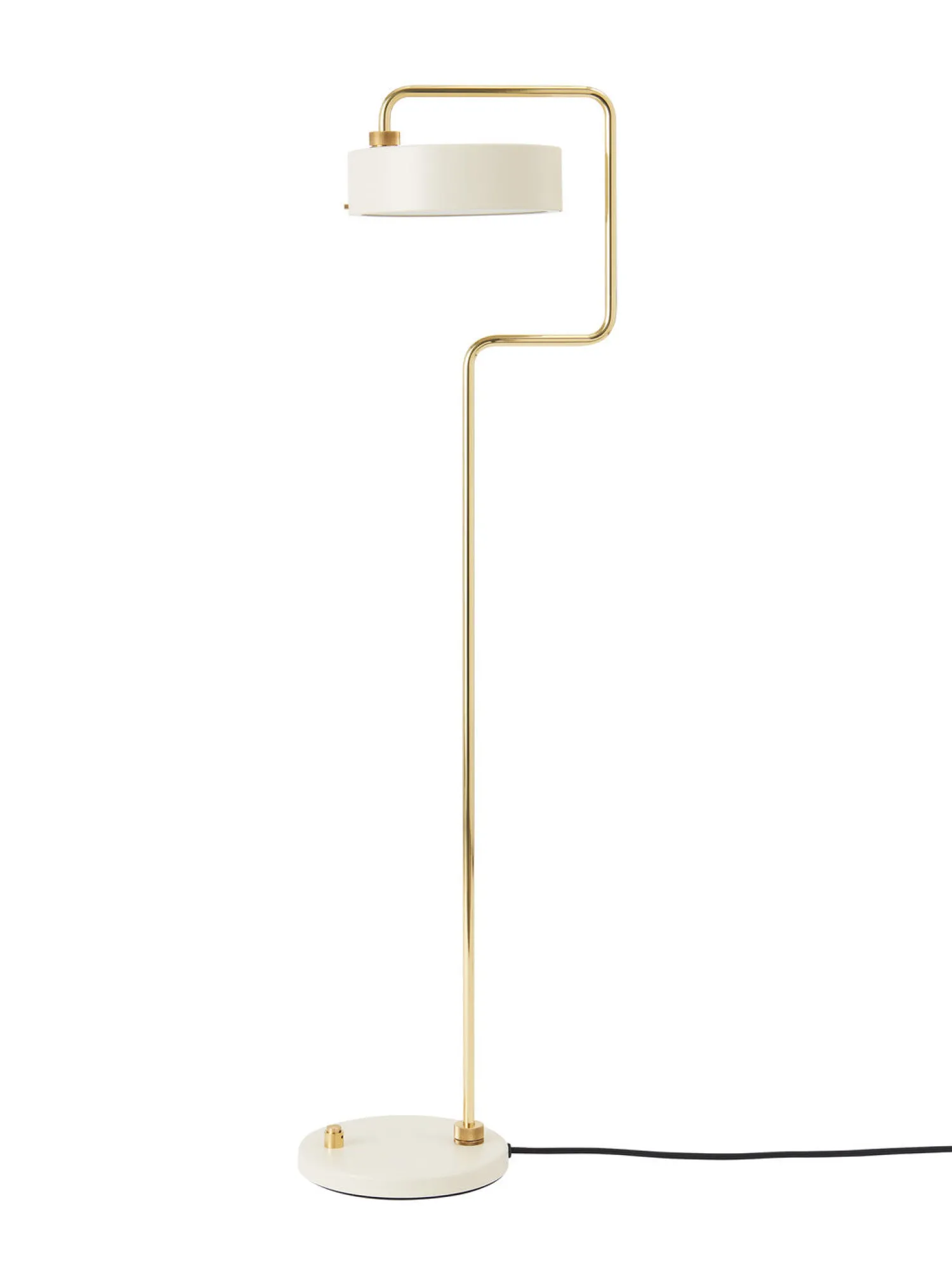 Made by Hand - Petite Machine Floor Lamp - Oyster White