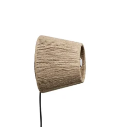 New Made by Hand - Væglampe - Ro Wall Closed - Jute