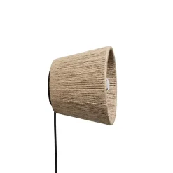 Discount Made by Hand - Væglampe - Ro Wall Open - Jute
