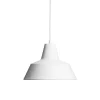 Clearance Made by Hand - Værkstedslampe i Ø 35 cm - Mat hvid