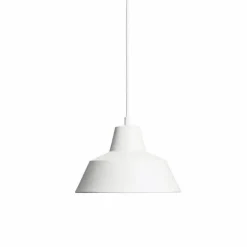 Online Made by Hand - Værkstedslampe i Ø 28 cm - Mat hvid