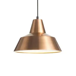 Hot Made by Hand - Værkstedslampe i Ø 35 cm - Kobber
