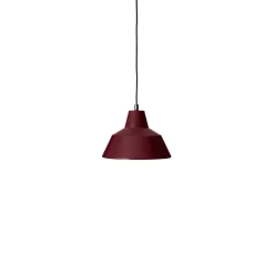 Hot Made by Hand - Workshop Lamp W2 - Wine Red