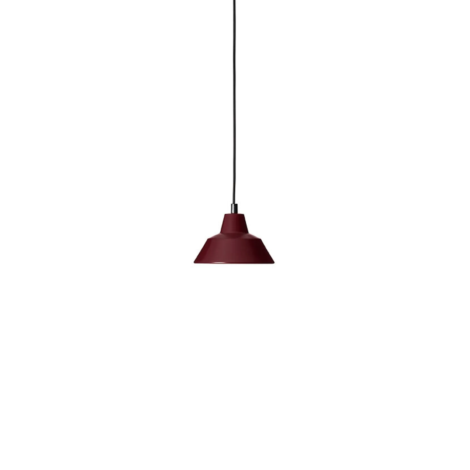 Hot Made by Hand - Workshop Lamp W1 - Wine Red