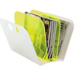 Outlet Neon living Magazin Fan fra - hvid/yellow