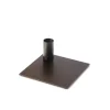 Sale Malling Living - Square lysestage, mørk bronze