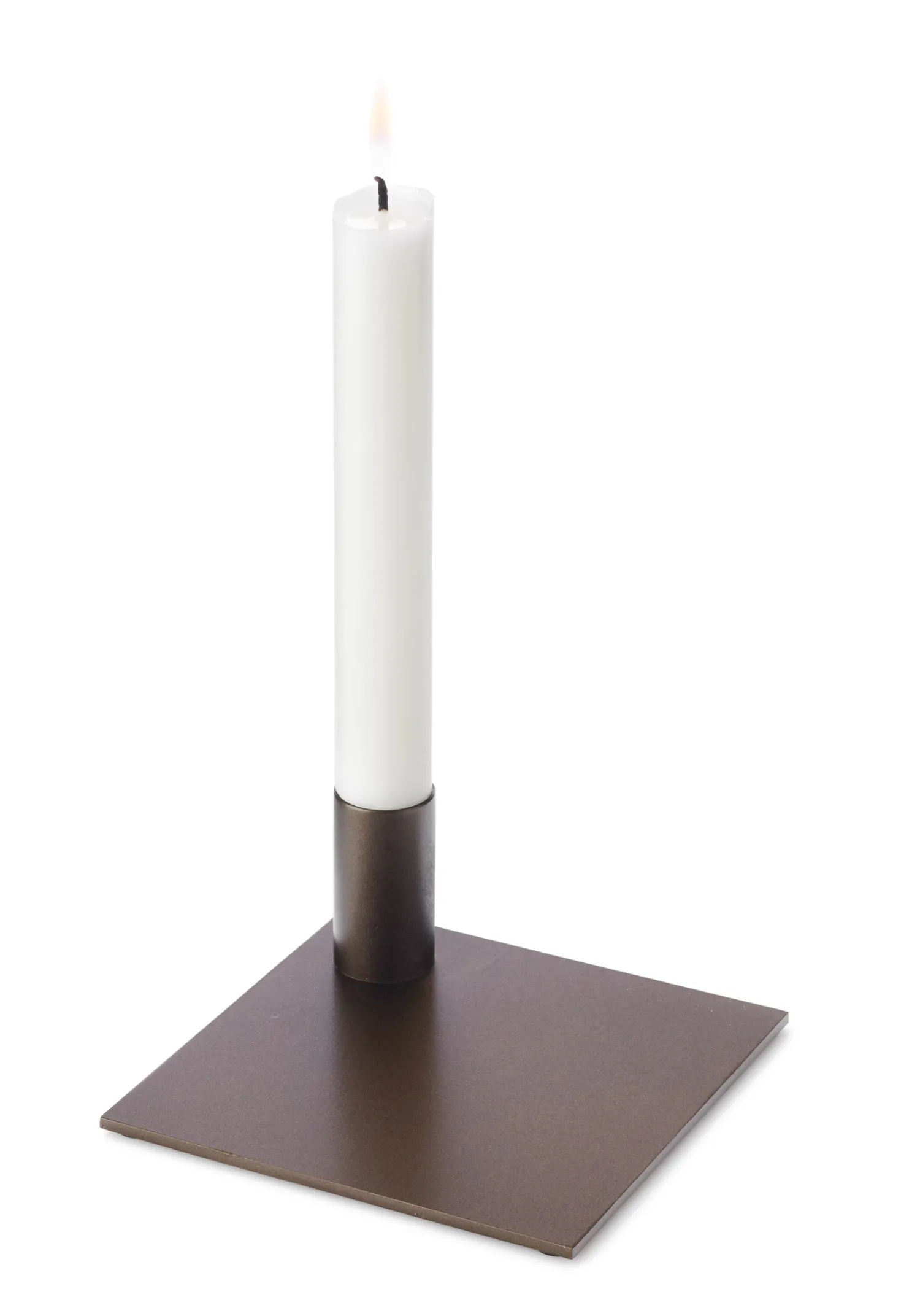 Sale Malling Living - Square lysestage, mørk bronze