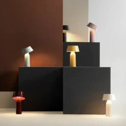 Hot Marset - Bordlampe - Bicoca - Rød