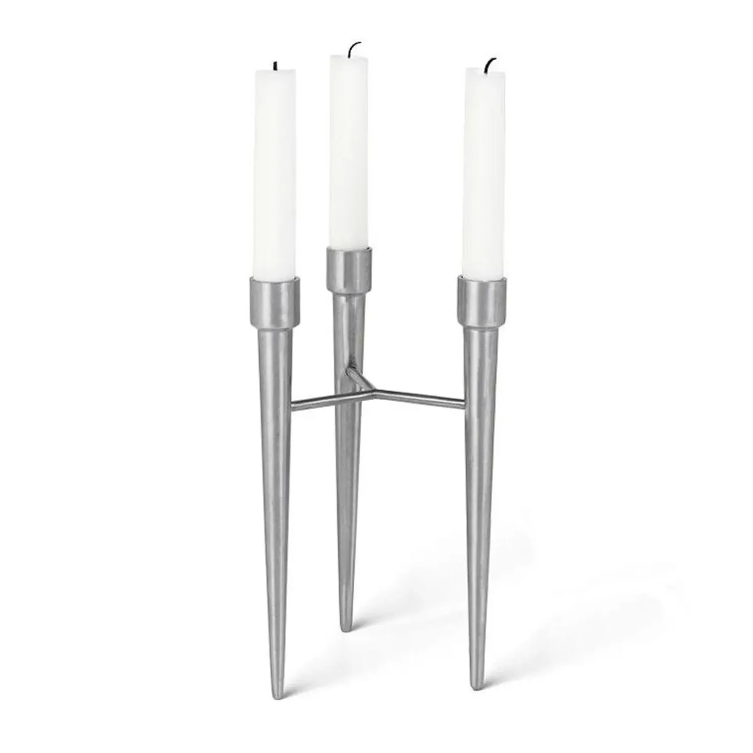 Mater - Spike lysestage - Mat aluminium