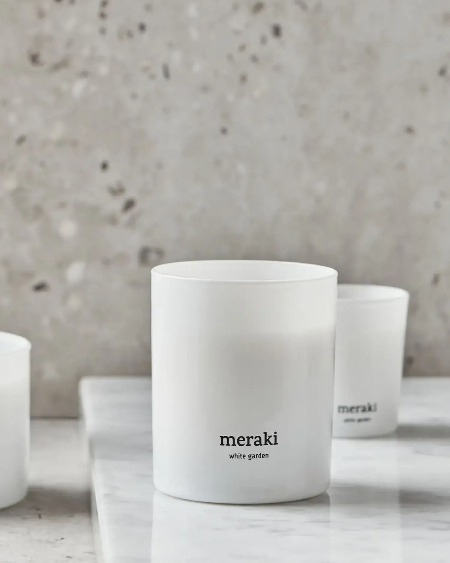 Hot Meraki - Duftlys - White Garden