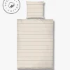 New Mette Ditmer - ALIGN-sengesæt - Pine green/Sand - W140 x L220 cm
