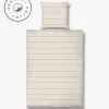 New Mette Ditmer - ALIGN-sengesæt - Pine green/Sand - W140 x L200 cm