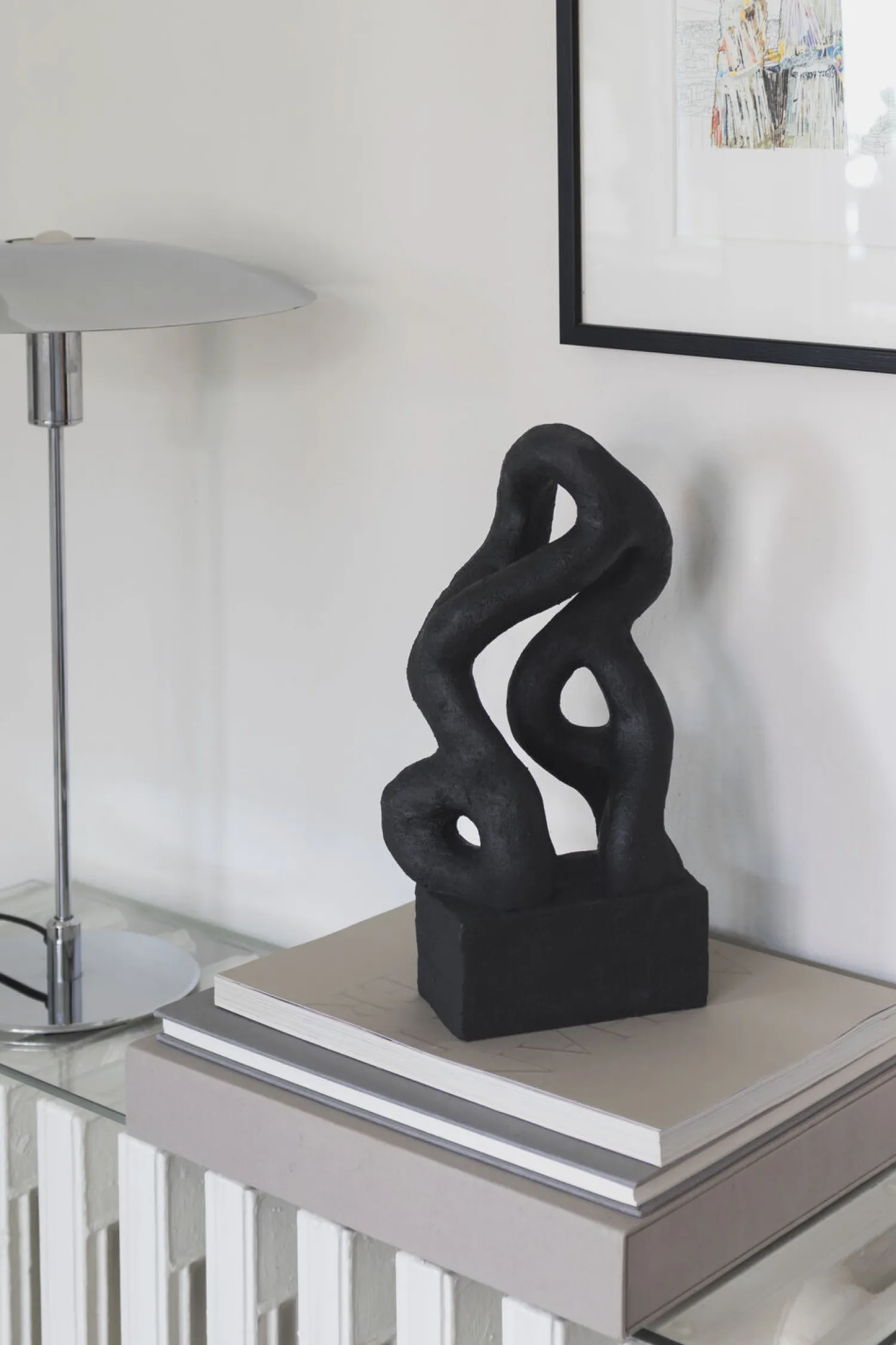 Sale Mette Ditmer - ART PIECE symbioses skulptur - Black