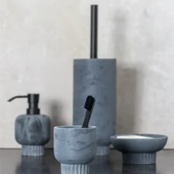 New Mette Ditmer - ATTITUDE tandbørsteholder - Slate Blue