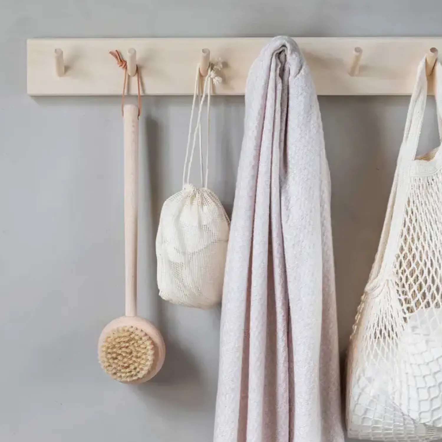 New Mette Ditmer - CLEAN kropsbørste med håndtag, Natural
