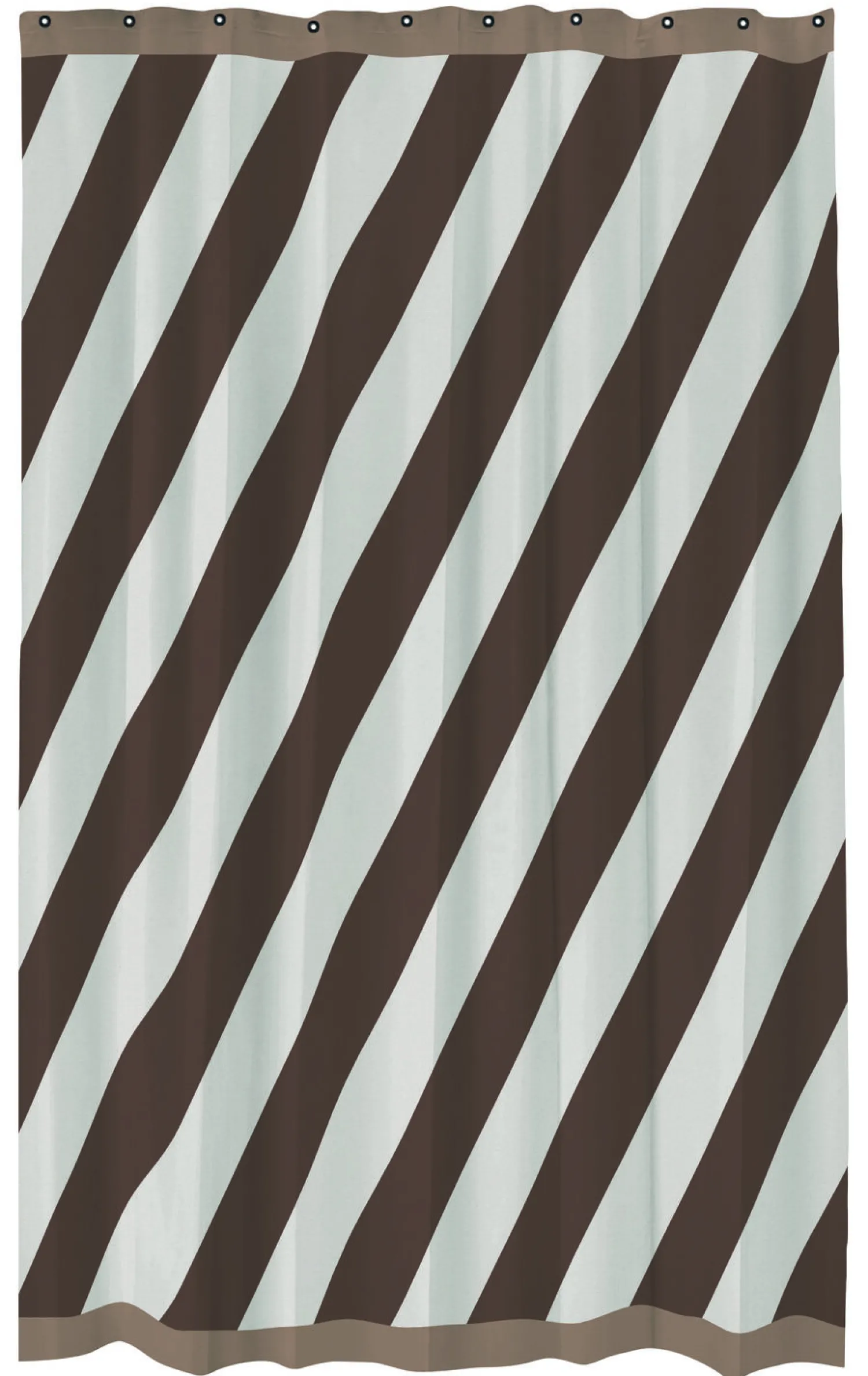 Best Mette Ditmer - DIAGONAL-badeforhæng - Chocolate