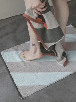 Outlet Mette Ditmer - DIAGONAL bath mat - Mint