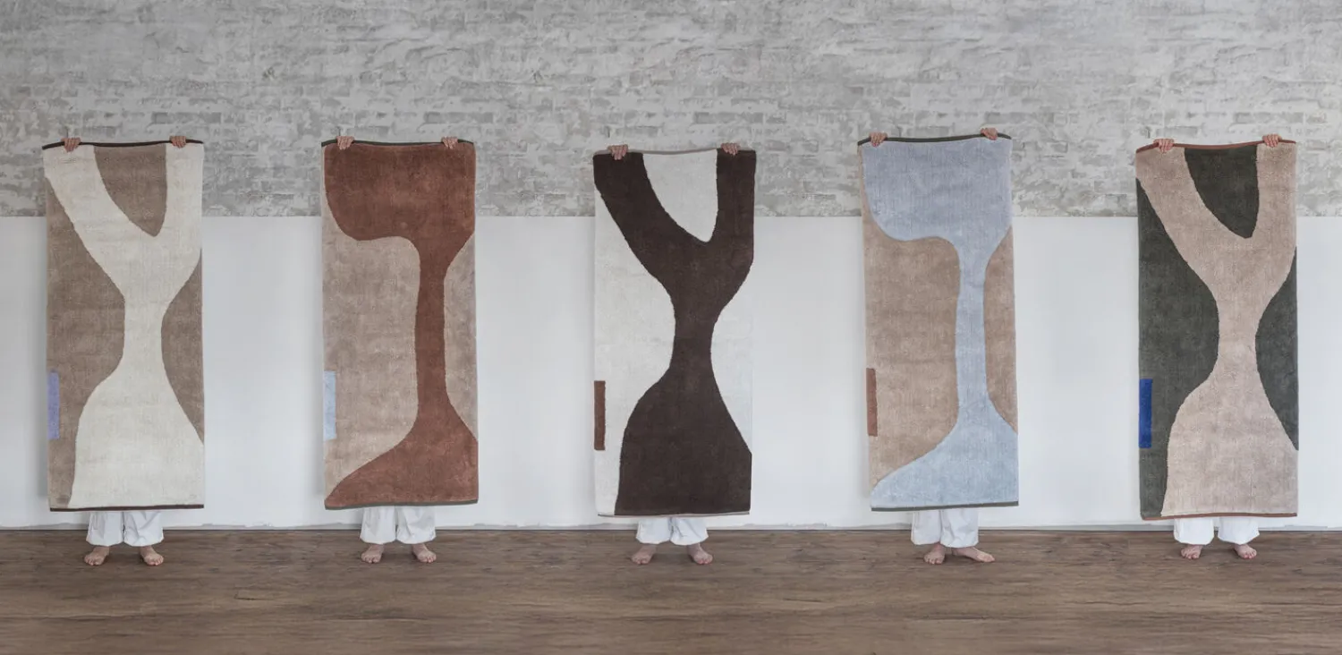 New Mette Ditmer - FIGURA rug, medium - Sand