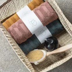 New Mette Ditmer - GEO bademåtte - Pine Green, B 50 x L 80 cm