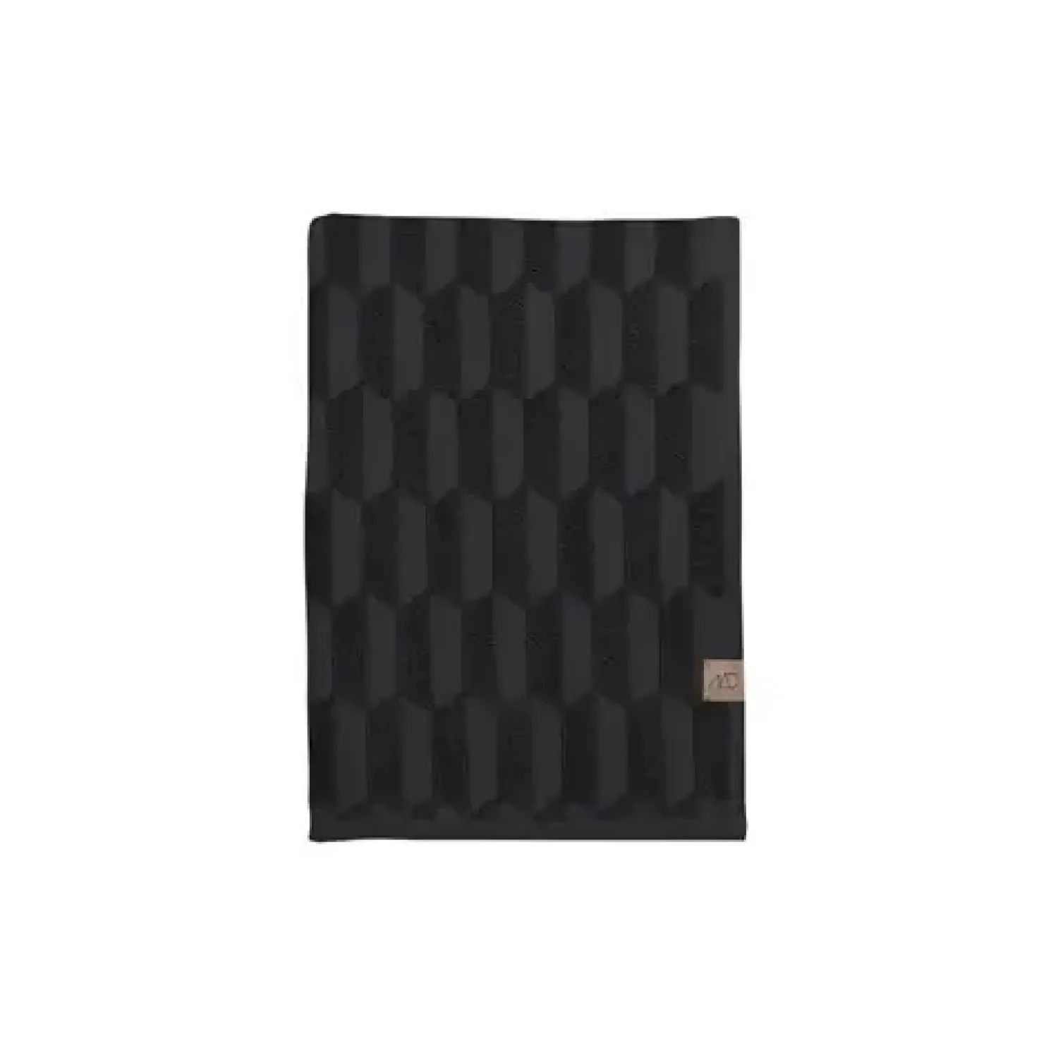 Clearance Mette Ditmer - GEO gæstehåndklæde (2-pack) - Sort