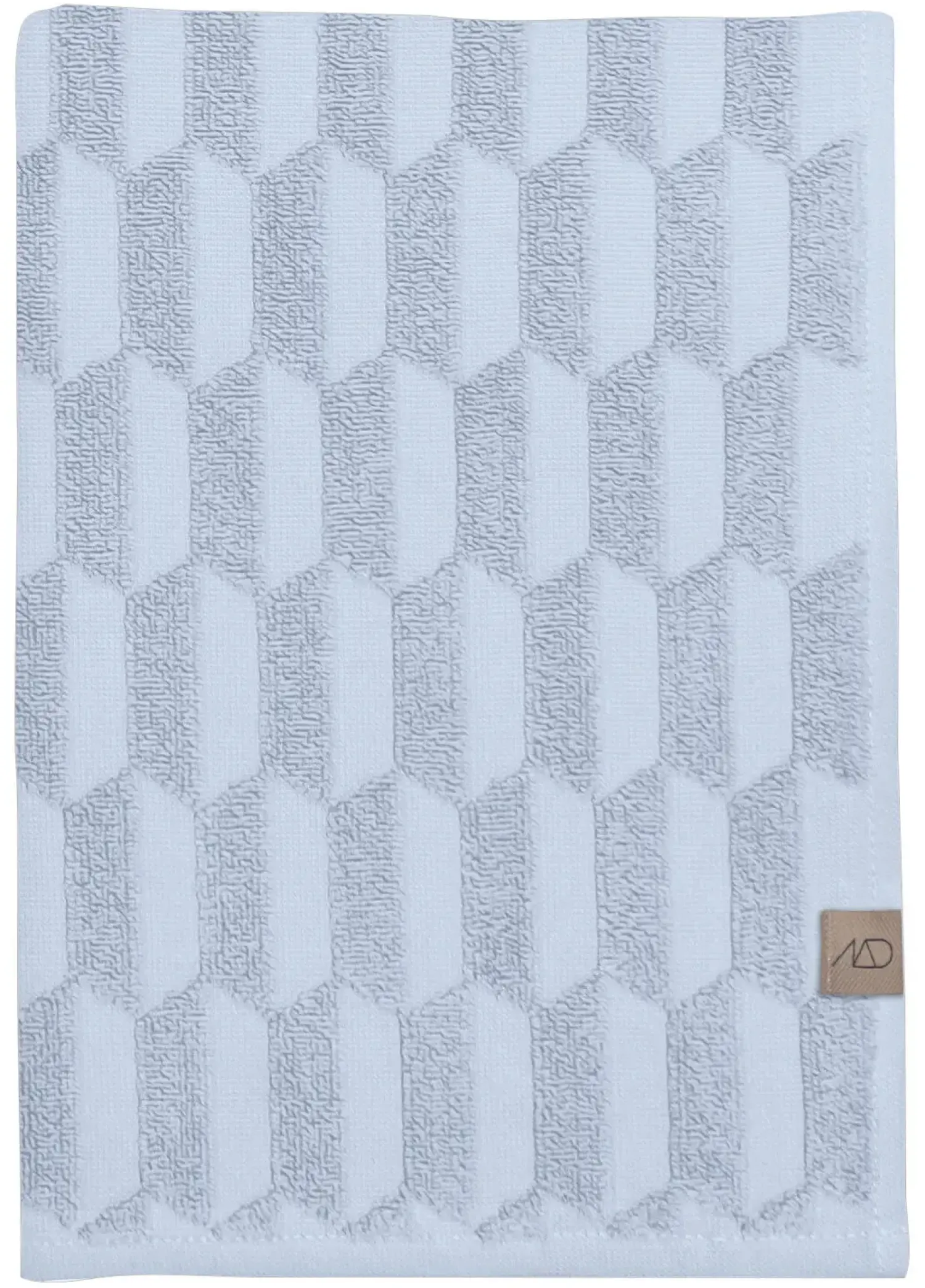 Best Mette Ditmer - GEO-håndklæde - Light Blue - W70 x L133 cm