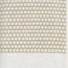 Mette Ditmer - GRID gæstehåndklæde, 2-pak, Sand / Off-white