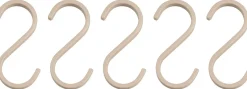 Hot Mette Ditmer - HANG-IT S-hook, 5-pack - Sand