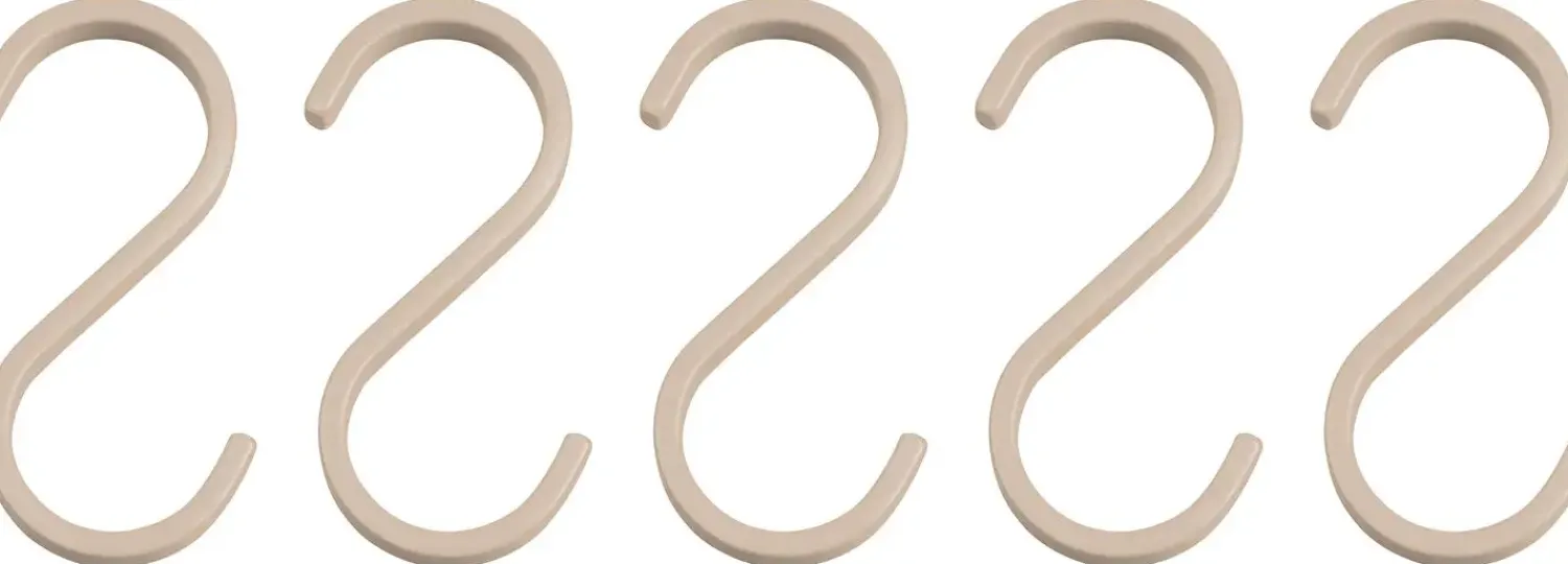 Hot Mette Ditmer - HANG-IT S-hook, 5-pack - Sand