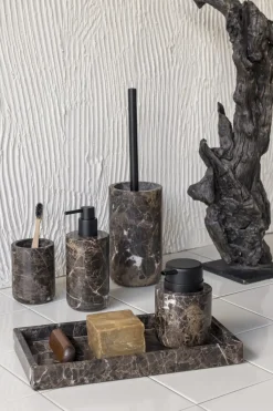 Online Mette Ditmer - MARMOR dispenser, høj, brun